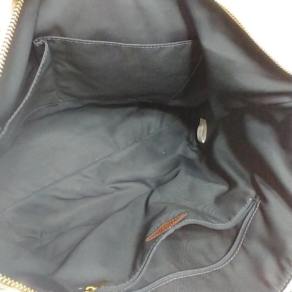 Fossil Women's Multi Color Leather Hobo Floral Purse Handbag. Small Scratch - Picture 13 of 15